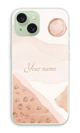 Gold Spots Namecase - Blush