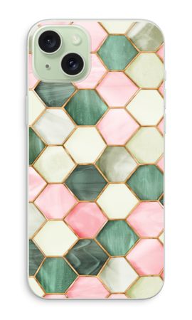 Hexagons in stained glass