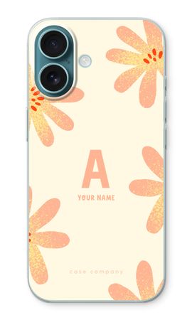 Peach Blossom Monogram