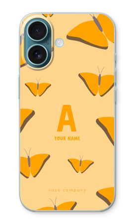 Amber Butterflies Monogram