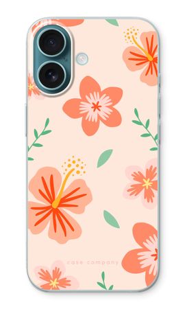 Tropical Pink Flowers