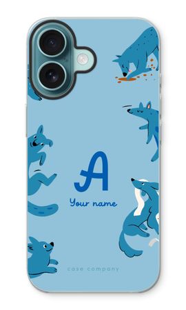 Playful Dogs Monogram