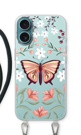 Butterfly in a floral world