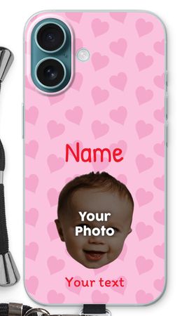 Personalized Face - Hearts N°2