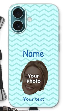 Personalized Face - Stripes Pattern