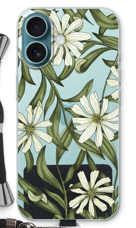 White flower pattern