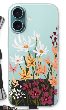 Painted wildflowers