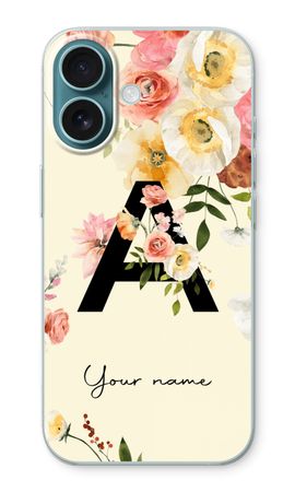 Flirty Flowers Monogram