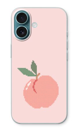 Stitched Peach