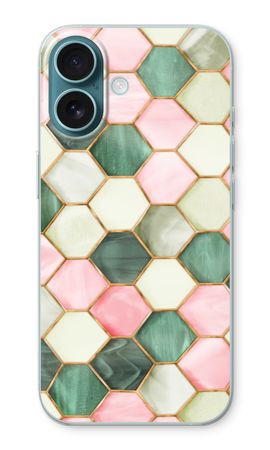 Hexagons in stained glass