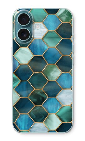 Hexagons in stained glass