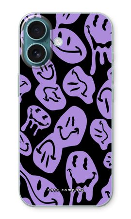 Melting Smiley - Purple