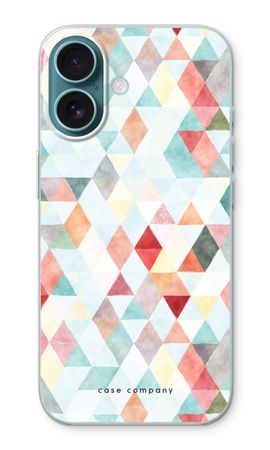 Coloured triangles pastel