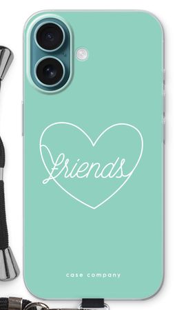 Friends heart pastel