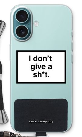 Don't give a shit