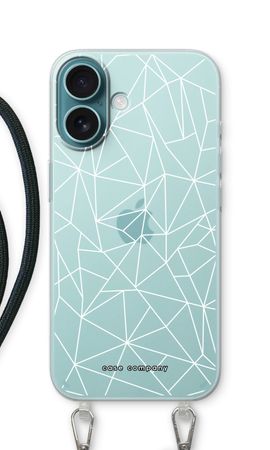 Geometric lines white