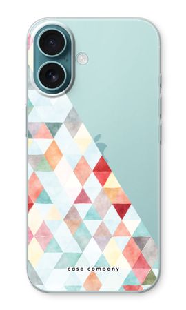 Coloured triangles pastel