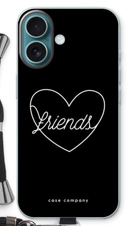 Friends heart black
