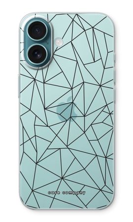 Geometric lines black