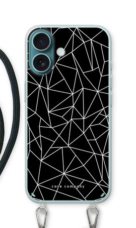 Geometric lines white