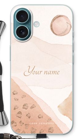 Gold Spots Namecase - Blush
