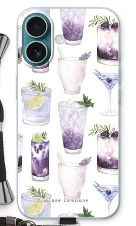 Violet cocktails