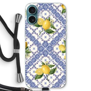 Blue tiles and lemons