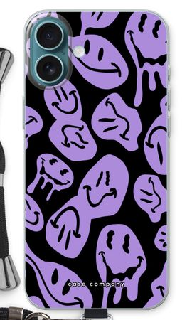 Melting Smiley - Purple