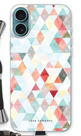 Coloured triangles pastel