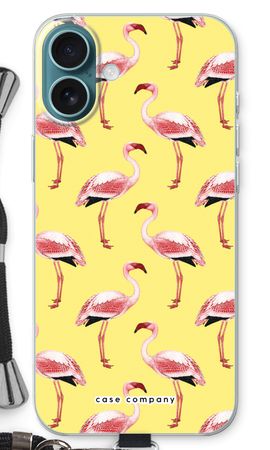 Flamingo's geel