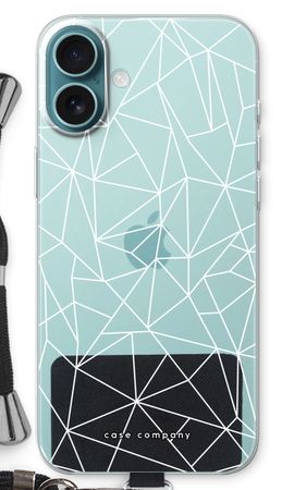 Geometric lines white