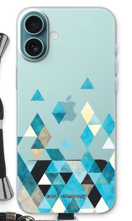 Coloured triangles blue