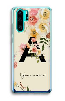 Flirty Flowers Monogram