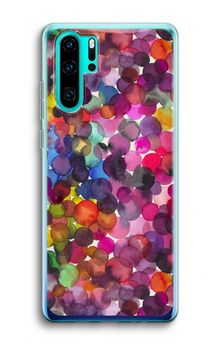 Puntos de acuarela superpuestos