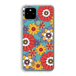 Retro Flowers - Blue