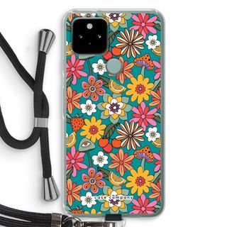 Retro Flowers N°2 - Blue