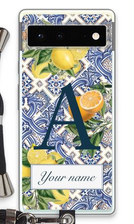 Monogram Blue tiles