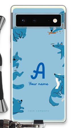 Playful Dogs Monogram