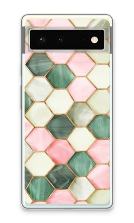 Hexagons in stained glass