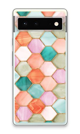 Hexagons in stained glass