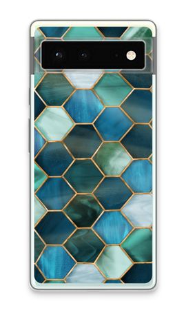 Hexagons in stained glass