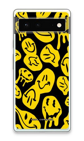 Melting smiley - Yellow