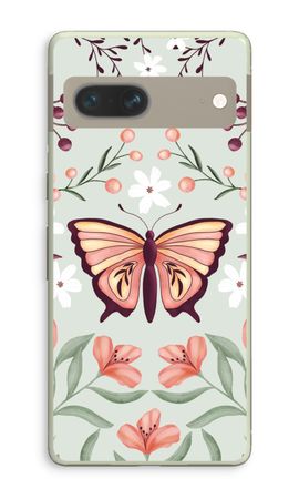 Butterfly in a floral world