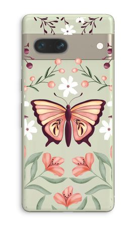 Butterfly in a floral world