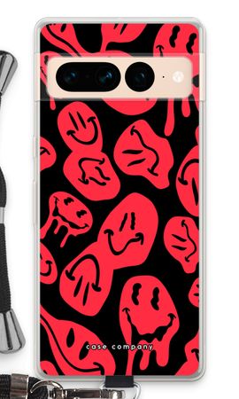 Smeltende Smiley - Rood