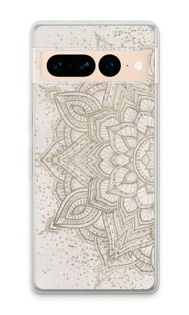 Boho golden mandala