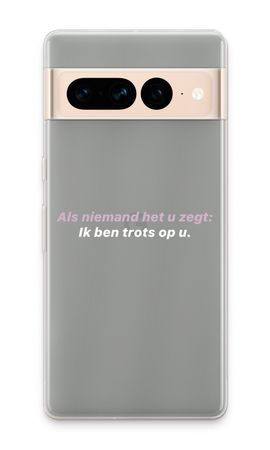 Ik ben trots op u