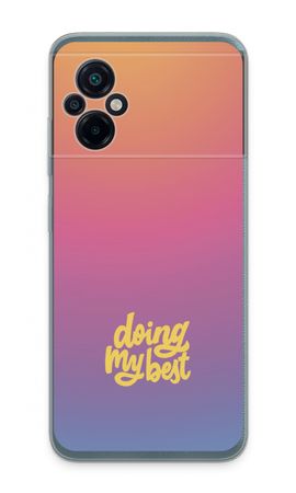 Doing my best