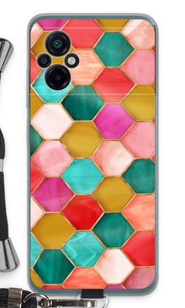 Hexagons in stained glass