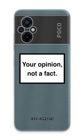 Your opinion